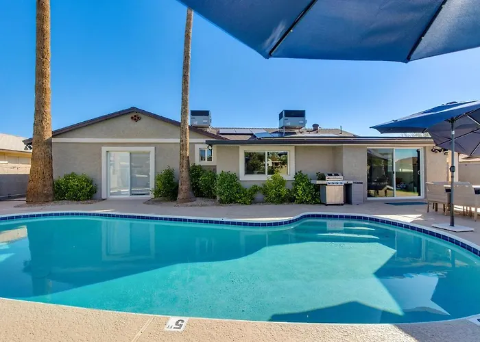 Ferienhaus Heated Pool Fire Pit Hammock Swings Tempe