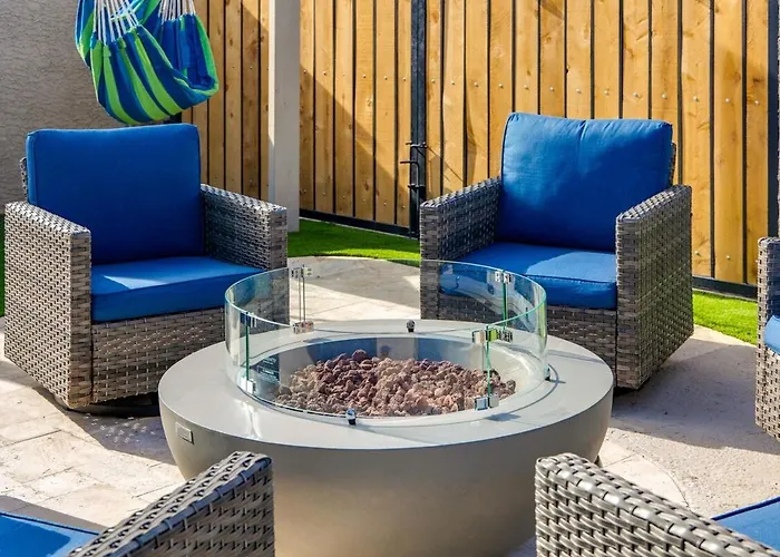 Ferienhaus Heated Pool Fire Pit Hammock Swings Tempe